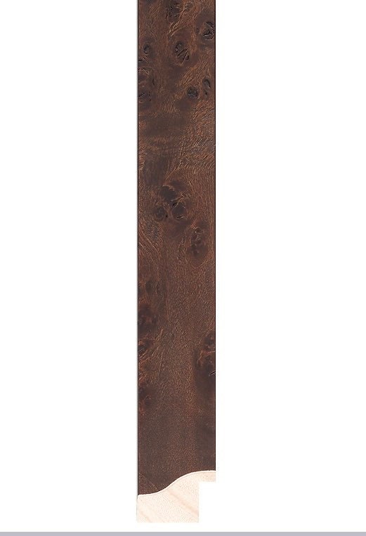 Exclusive 30mm burr walnut picture frame curved design 6x4 7x5 8x6 9x7 10x8 12x10 14x11 A5 A4 A3 A2 bespoke made any size available