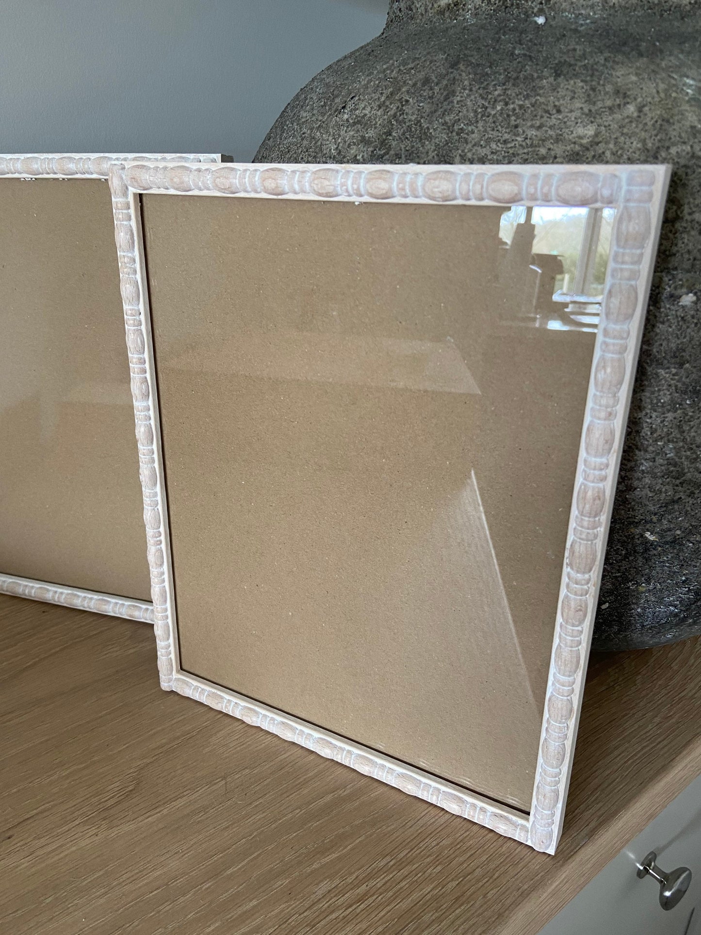 Bobbin & beads hand painted wood picture photo frame made to order all sizes A1 A2 A3 A4 A5 6x4 7x5 8x6 9x7 10x8 11x9 12x8 12x10 14x11 16x12